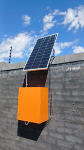 Solar power installation