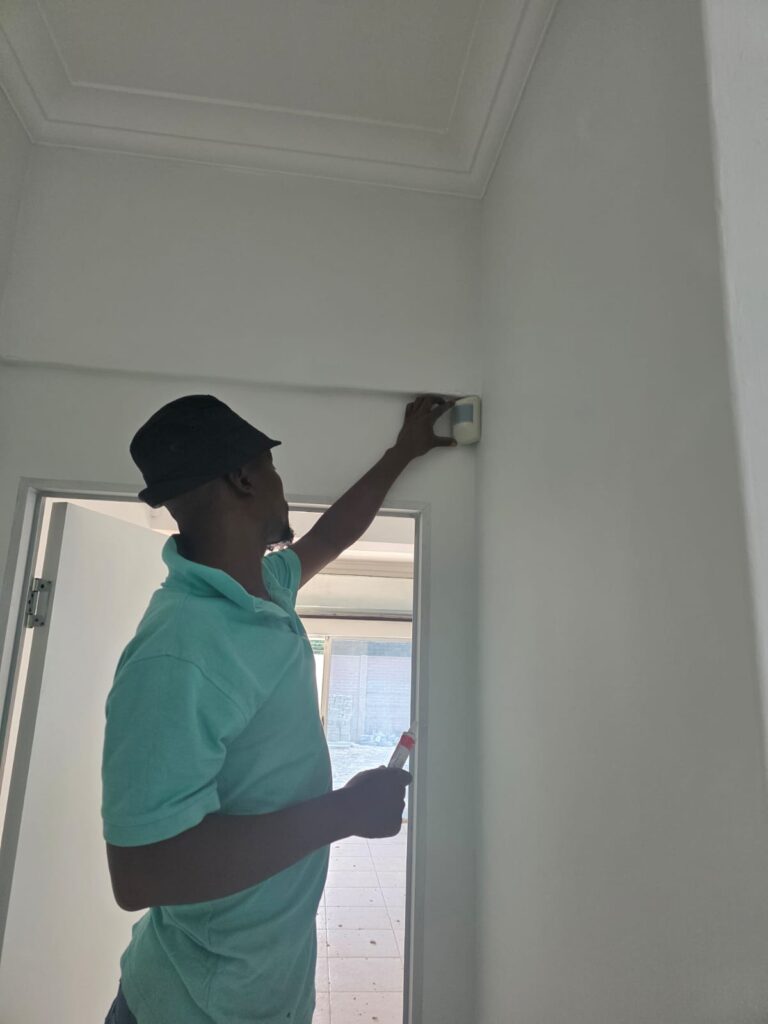 Security alarm motion sensor